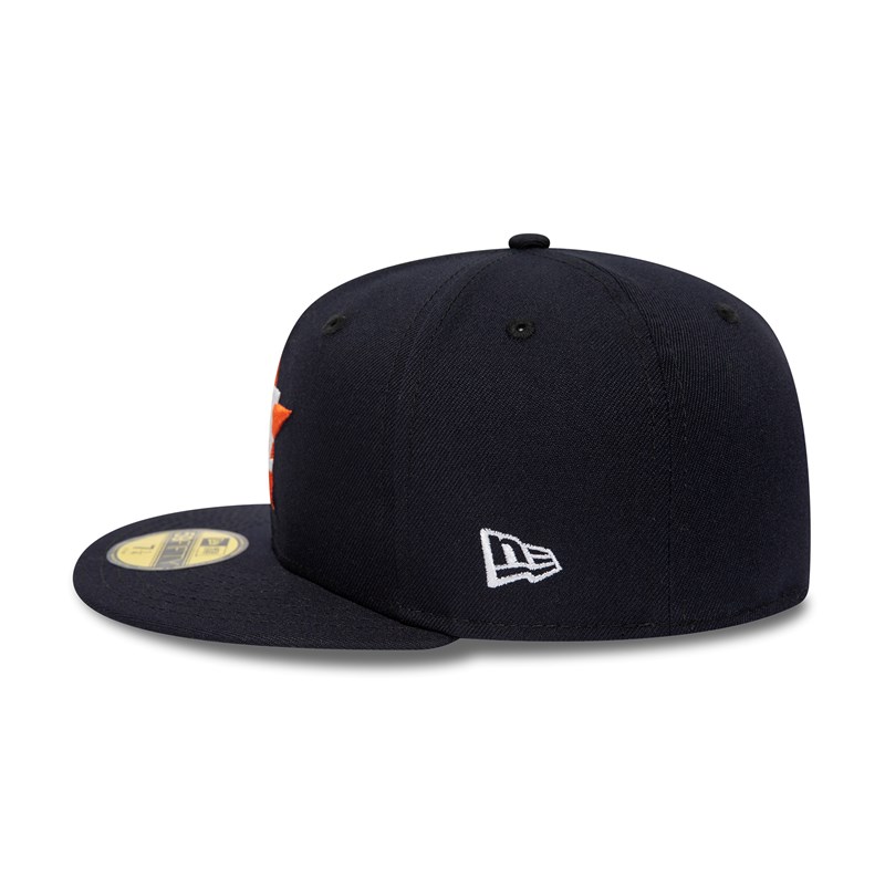 Blue New Era Houston Astros 25th Anniversary Fitted Cap 59fifty | LSBP87315