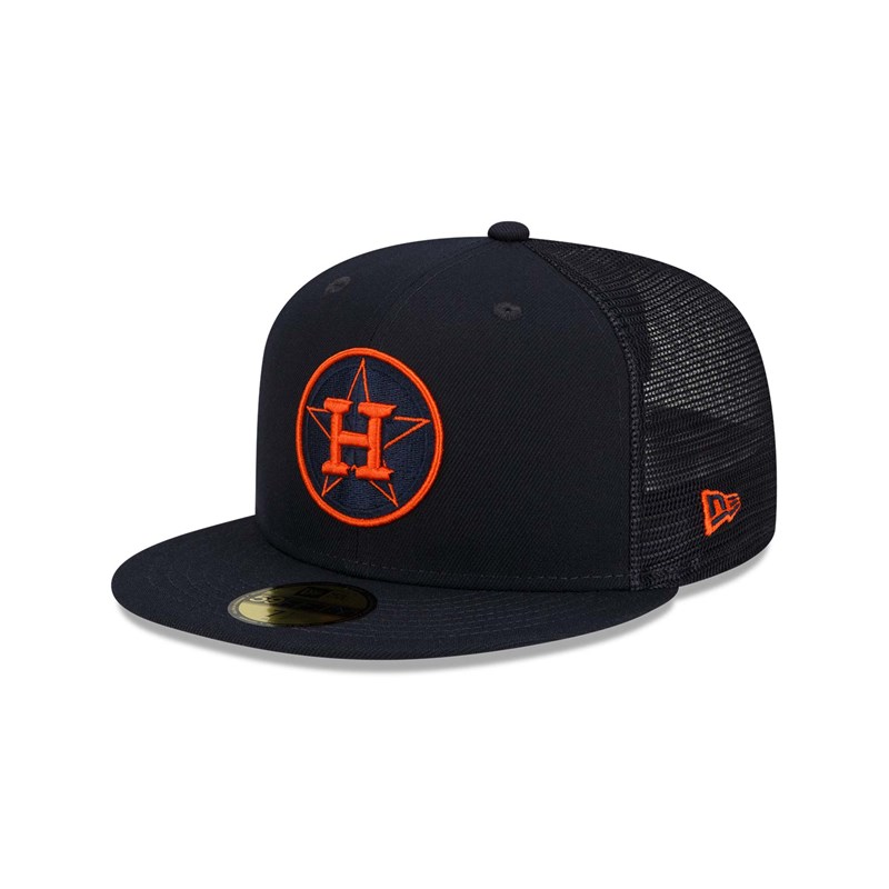 Blue New Era Houston Astros MLB Batting Practice Cap 59fifty | IRJZ98254