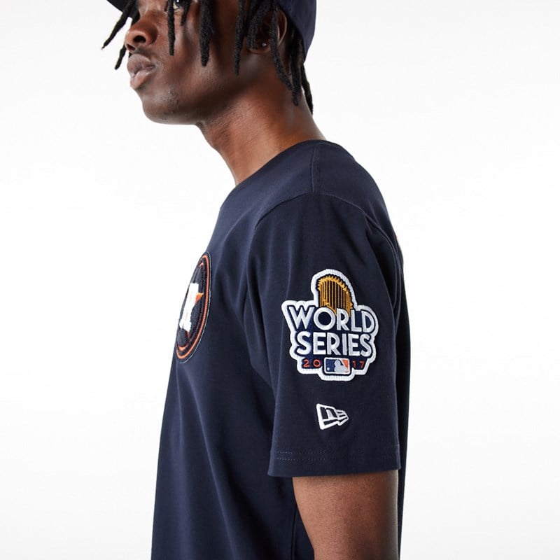 Blue New Era Houston Astros MLB Logo Select T-Shirt | OAXB32480