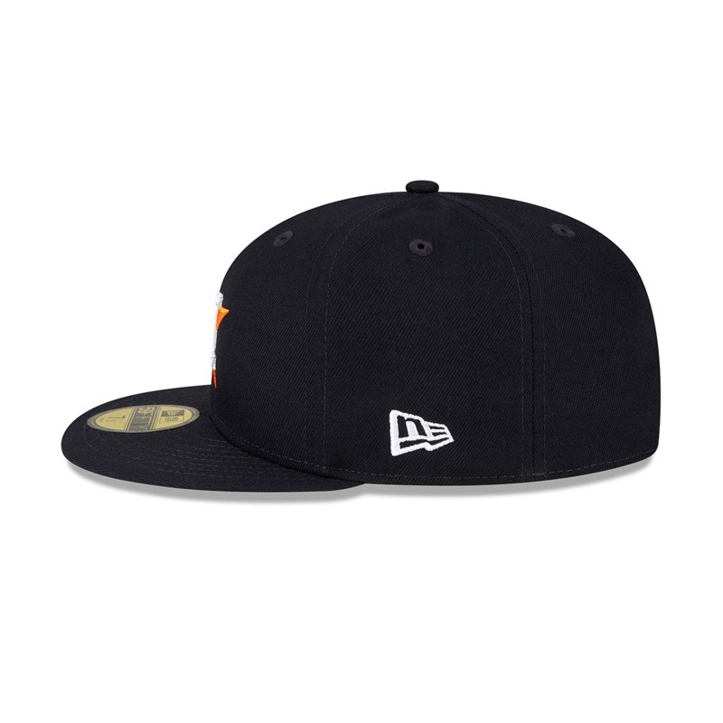 Blue New Era Houston Astros Stateview Fitted Cap 59fifty | AZVX72019