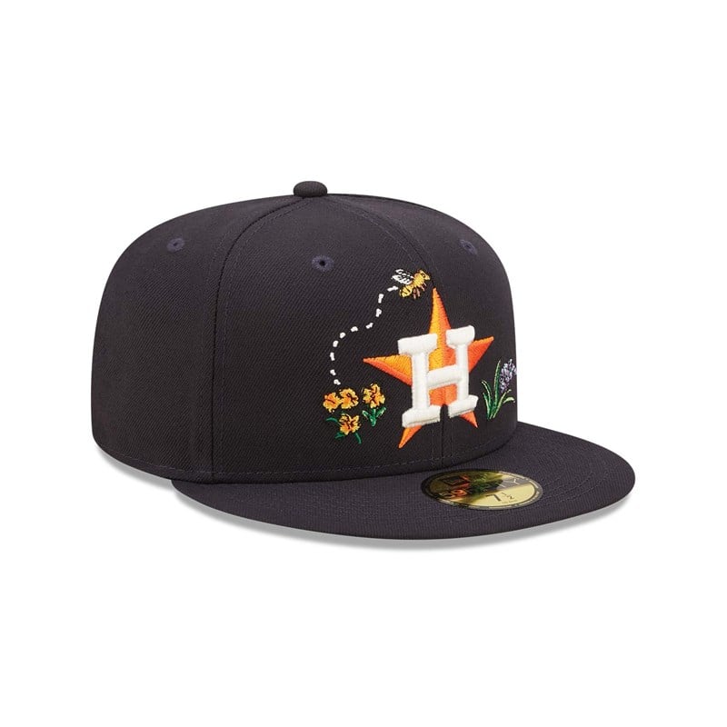 Blue New Era Houston Astros Watercolour Floral Cap 59fifty | MADU83901