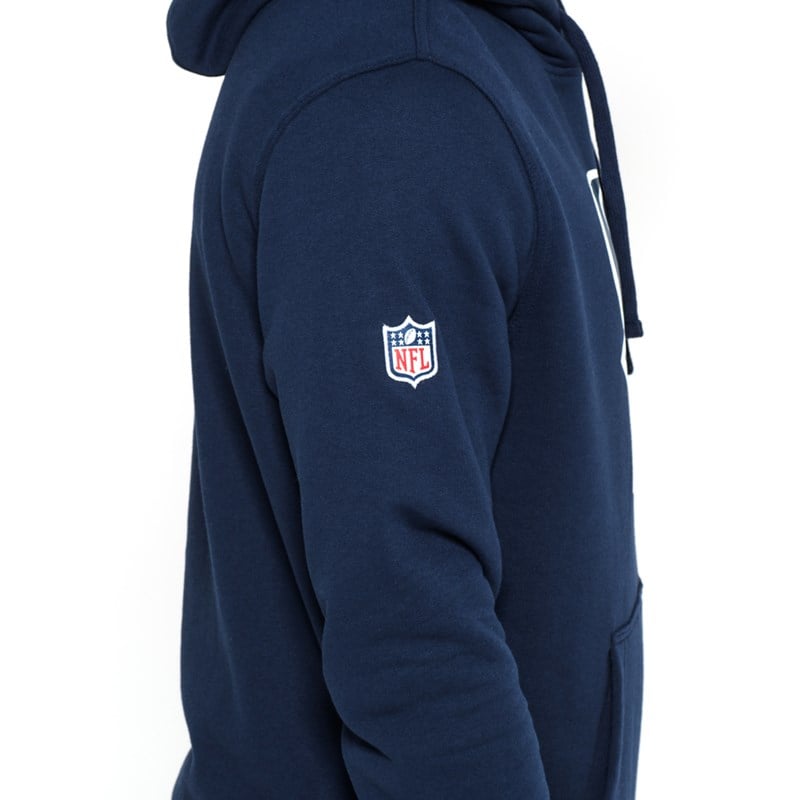 Blue New Era Houston Texans Team Logo Hoodie | MSAN95873