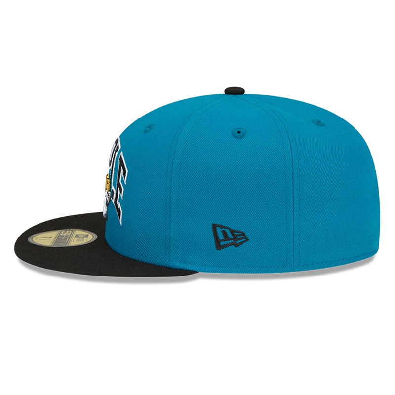 Blue New Era Jacksonville Jaguars X Staple Fitted Cap 59fifty | PZYS39412