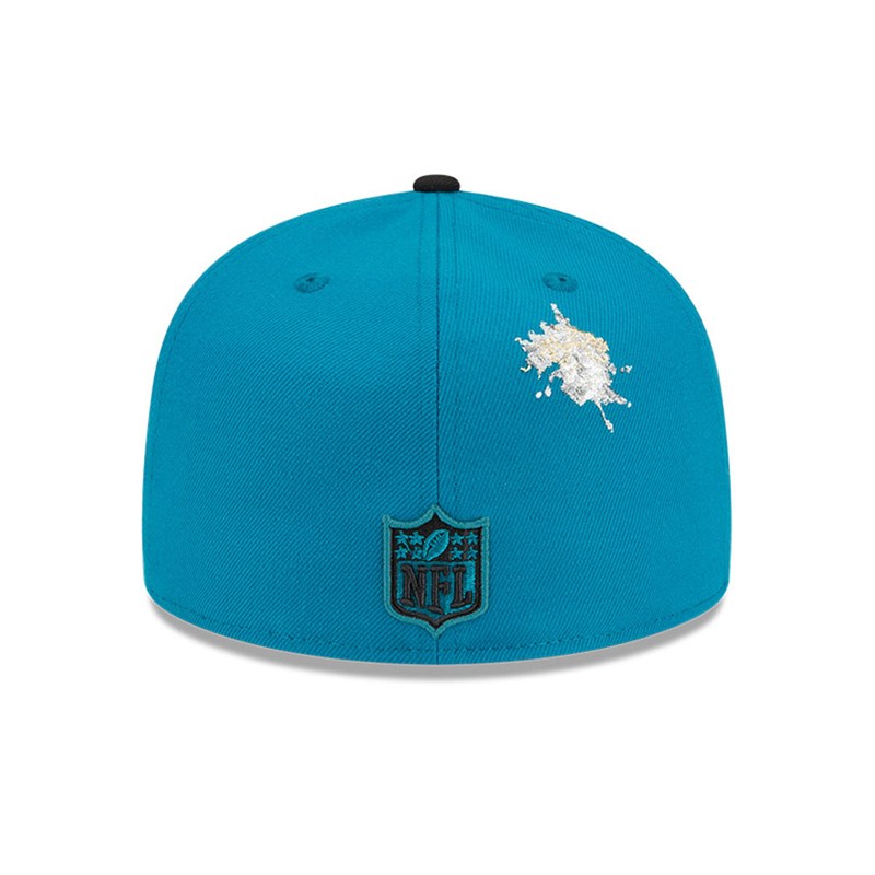 Blue New Era Jacksonville Jaguars X Staple Fitted Cap 59fifty | PZYS39412