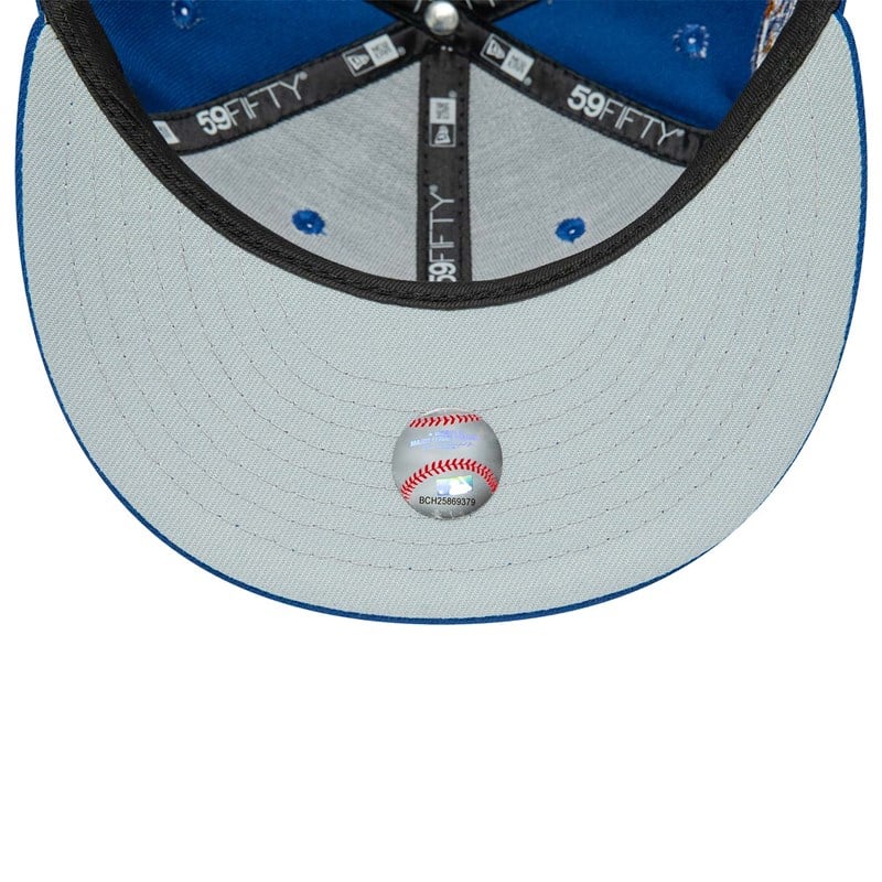 Blue New Era Kansas City 25th Anniversary Royals Fitted Cap 59fifty | EOPI21476