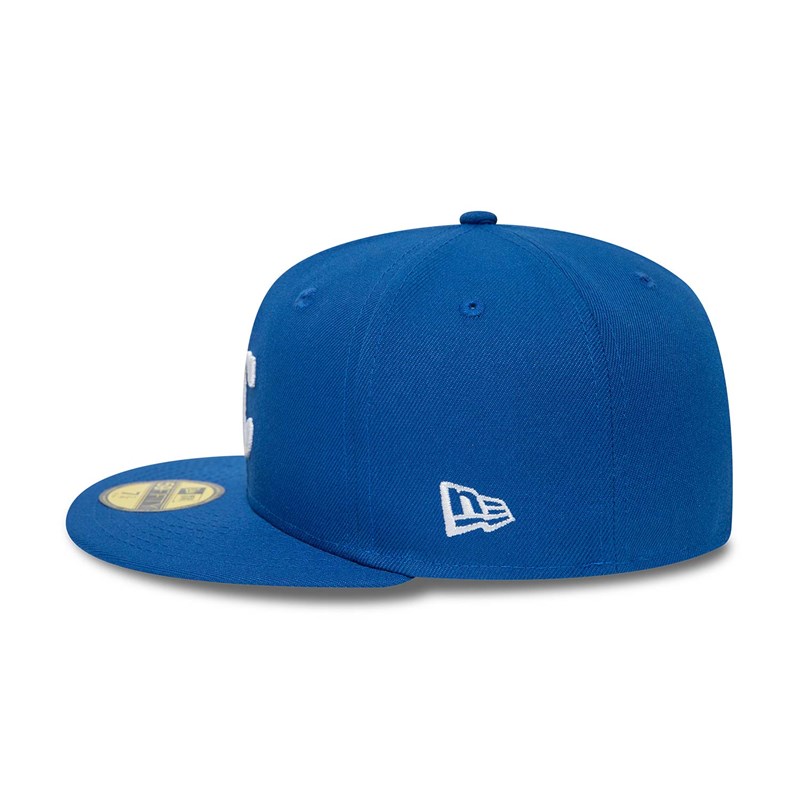 Blue New Era Kansas City 25th Anniversary Royals Fitted Cap 59fifty | EOPI21476