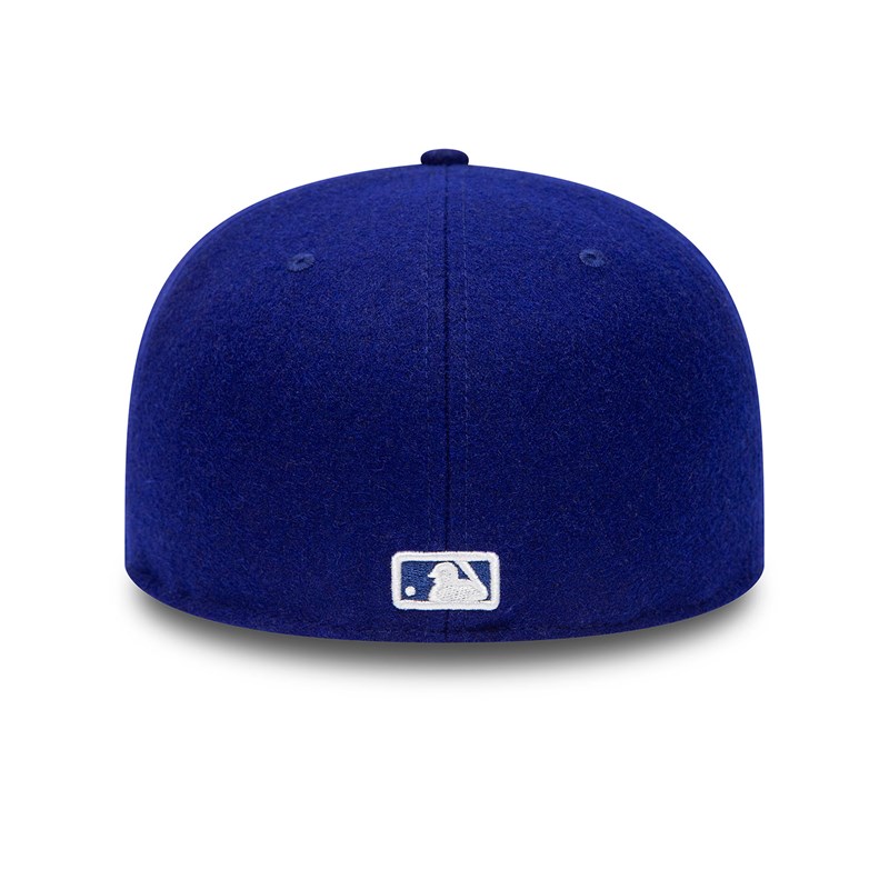 Blue New Era La Dodgers Anniversary Fitted Cap 59fifty | JETG05127