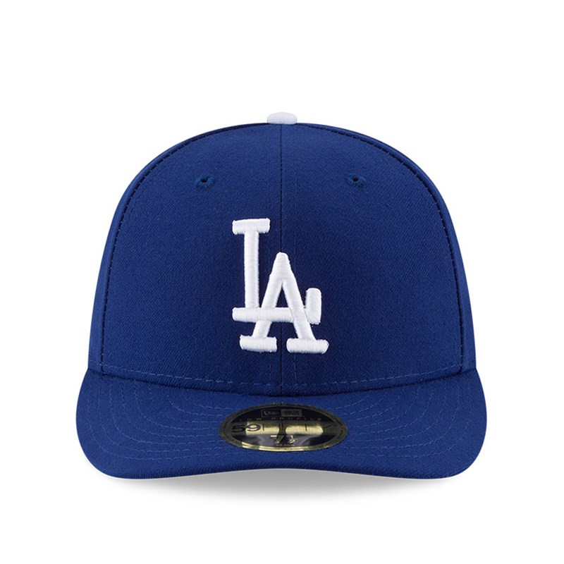 Blue New Era La Dodgers Authentic Collection Low Profile Cap 59fifty | WFOK01683