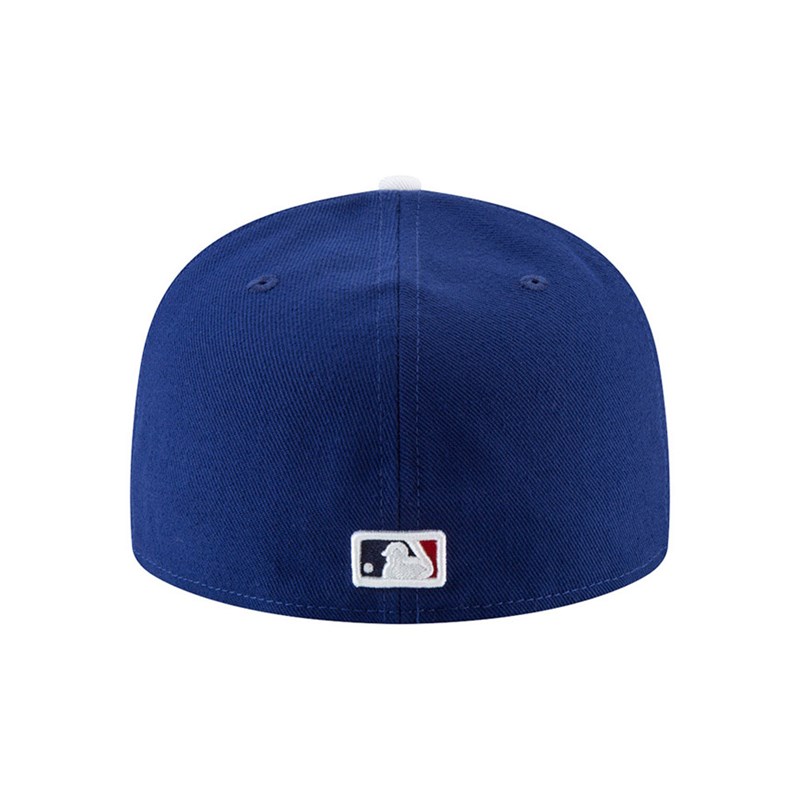 Blue New Era La Dodgers Authentic On Field Game Cap 59fifty | XKHM38657