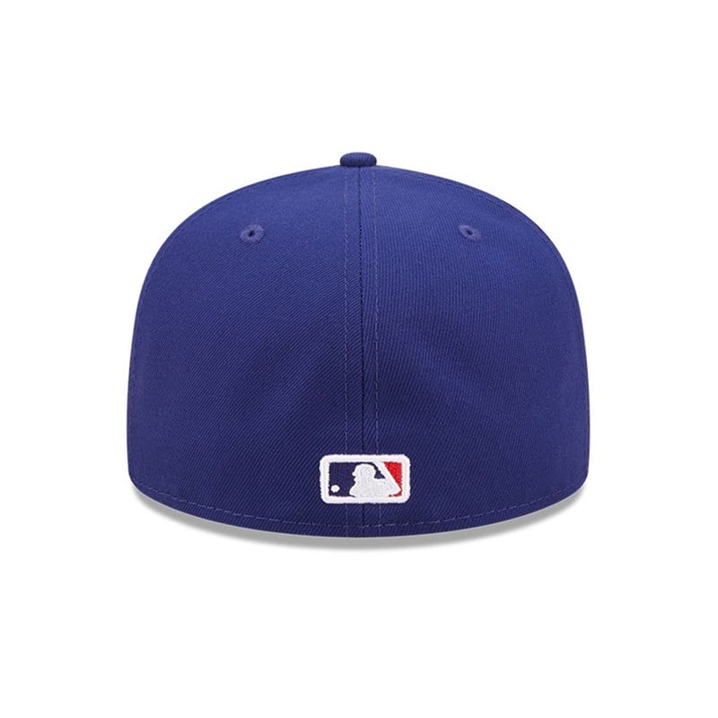 Blue New Era La Dodgers Comic Cloud Fitted Cap 59fifty | YPNH12907