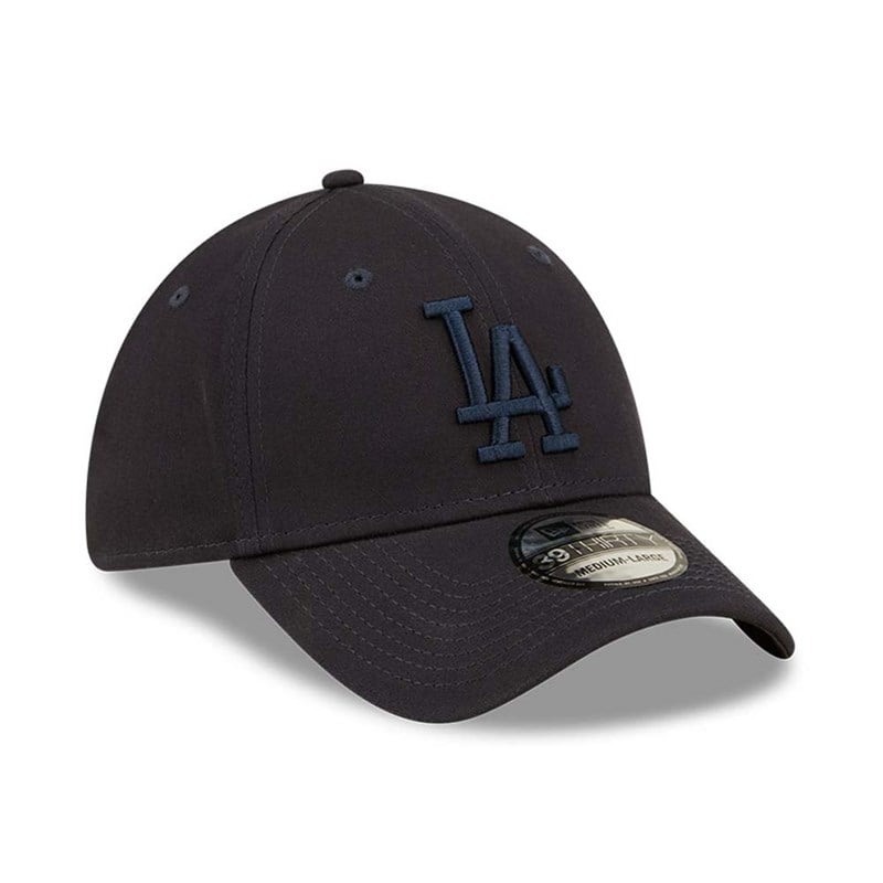 Blue New Era La Dodgers League Essential Stretch Fit Cap 39thirty | QVIP98720