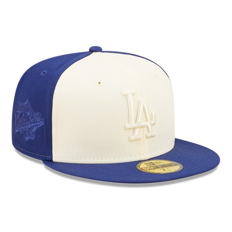 Blue New Era La Dodgers MLB 2-tone Fitted Cap 59fifty | BSDO17462