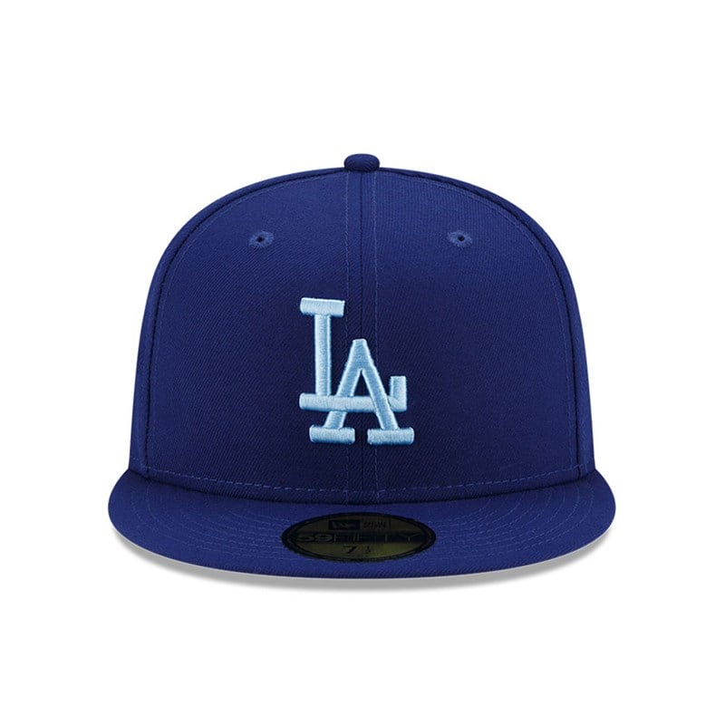 Blue New Era La Dodgers MLB Cloud Fitted Cap 59fifty | GDAX24569