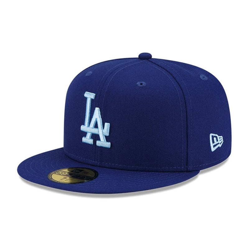 Blue New Era La Dodgers MLB Cloud Fitted Cap 59fifty | GDAX24569