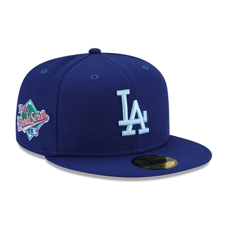 Blue New Era La Dodgers MLB Cloud Fitted Cap 59fifty | GDAX24569