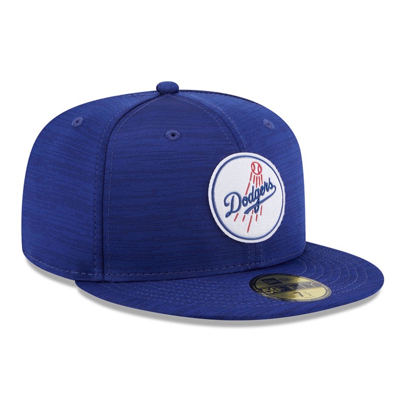 Blue New Era La Dodgers MLB Clubhouse Fitted Cap 59fifty | IZHP83047