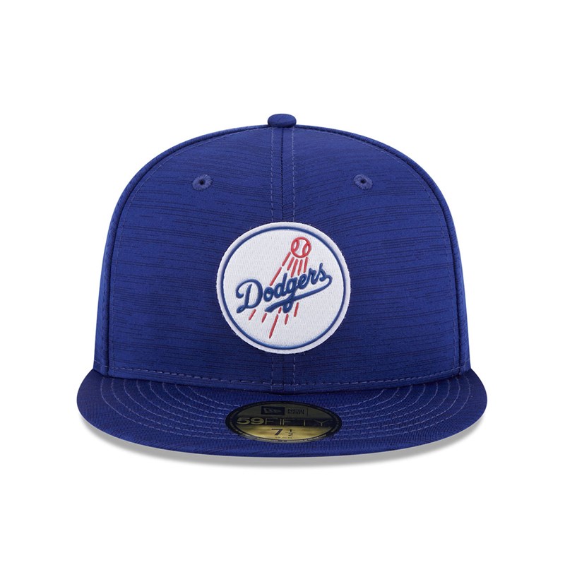 Blue New Era La Dodgers MLB Clubhouse Fitted Cap 59fifty | IZHP83047