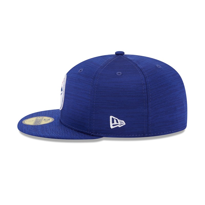 Blue New Era La Dodgers MLB Clubhouse Fitted Cap 59fifty | IZHP83047