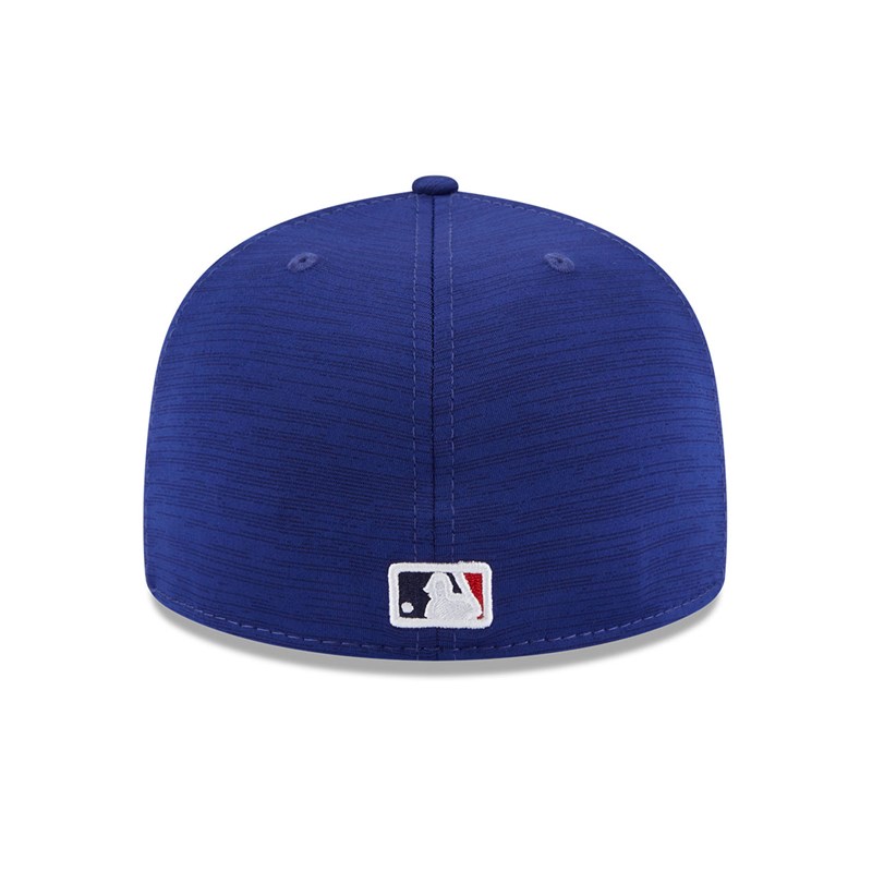 Blue New Era La Dodgers MLB Clubhouse Fitted Cap 59fifty | IZHP83047