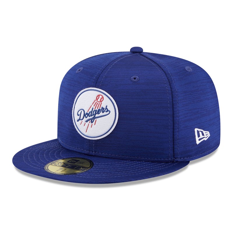 Blue New Era La Dodgers MLB Clubhouse Fitted Cap 59fifty | IZHP83047