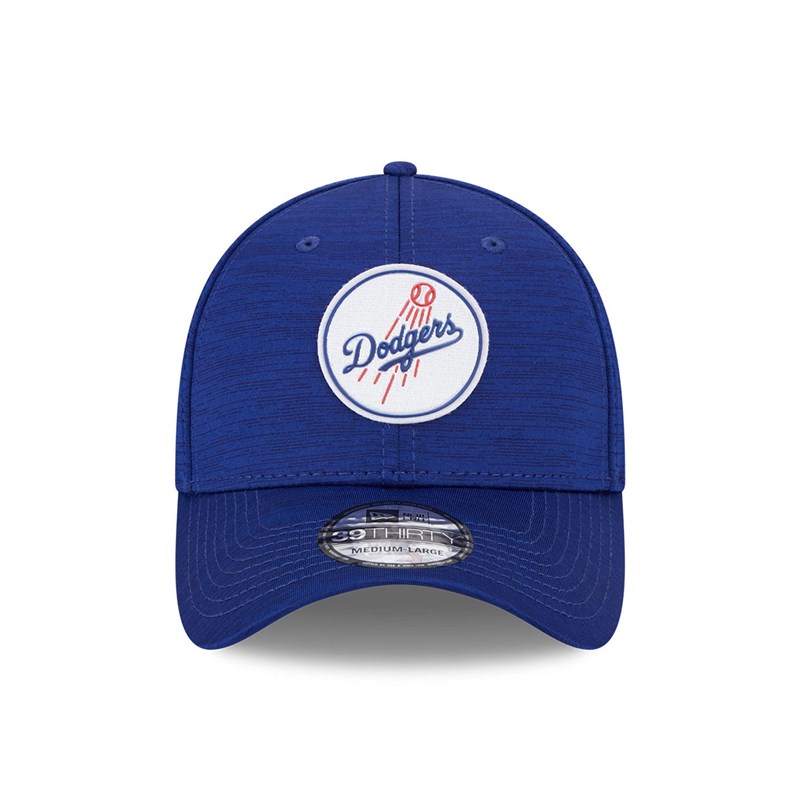 Blue New Era La Dodgers MLB Clubhouse Stretch Fit Cap 39thirty | XOBZ48739