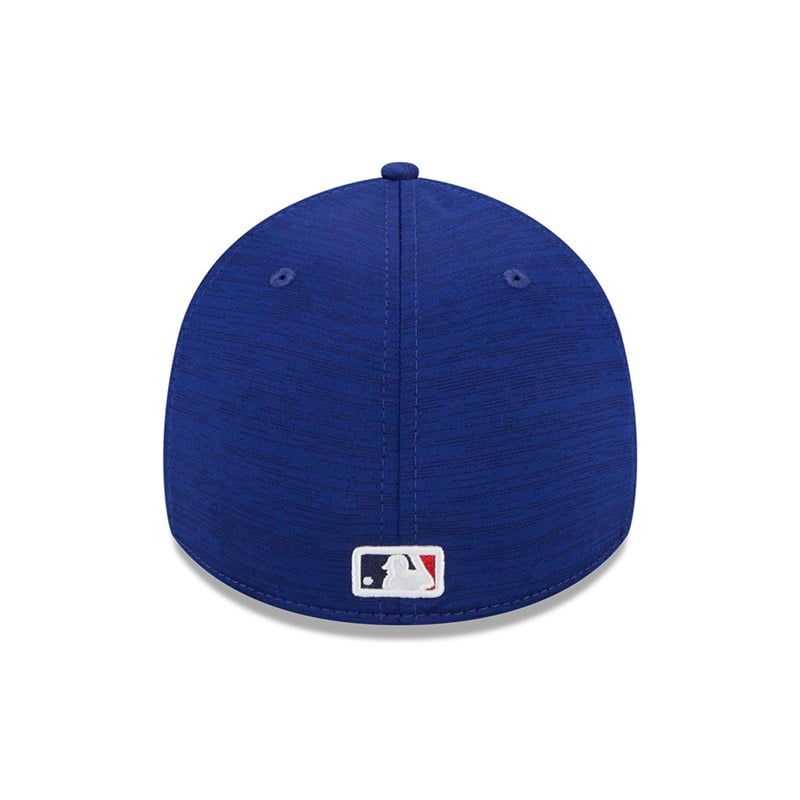 Blue New Era La Dodgers MLB Clubhouse Stretch Fit Cap 39thirty | XOBZ48739