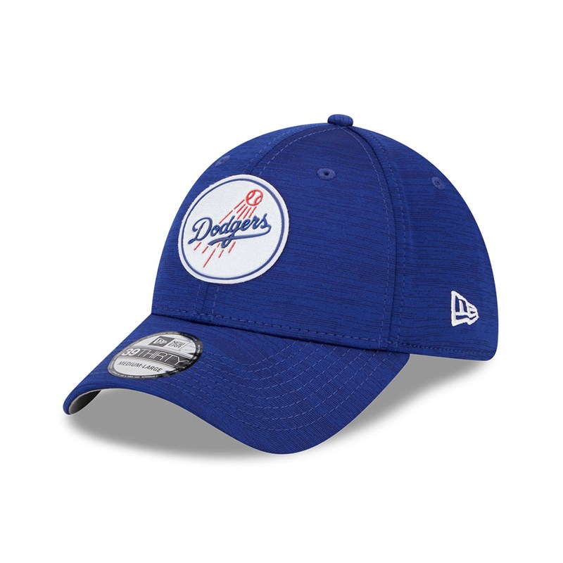 Blue New Era La Dodgers MLB Clubhouse Stretch Fit Cap 39thirty | XOBZ48739