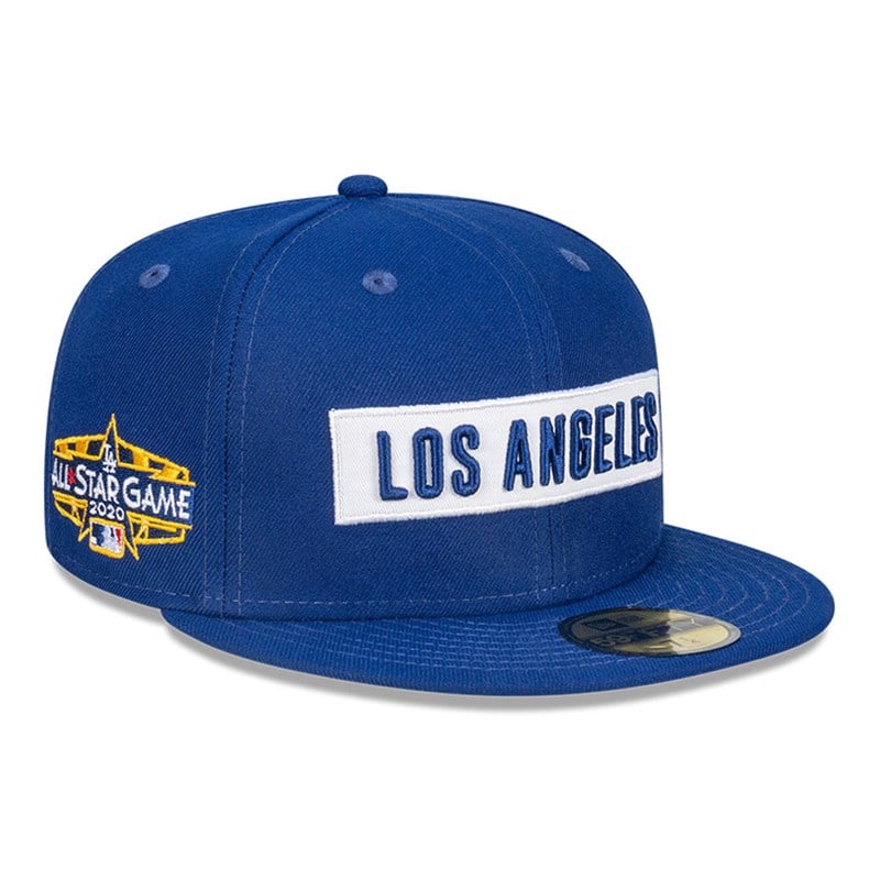 Blue New Era La Dodgers MLB Fan Pack Fitted Cap 59fifty | RFWS02481