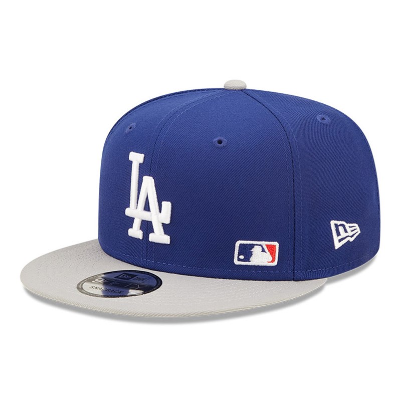 Blue New Era La Dodgers MLB Letter Arch Cap 9fifty | YNDM54921