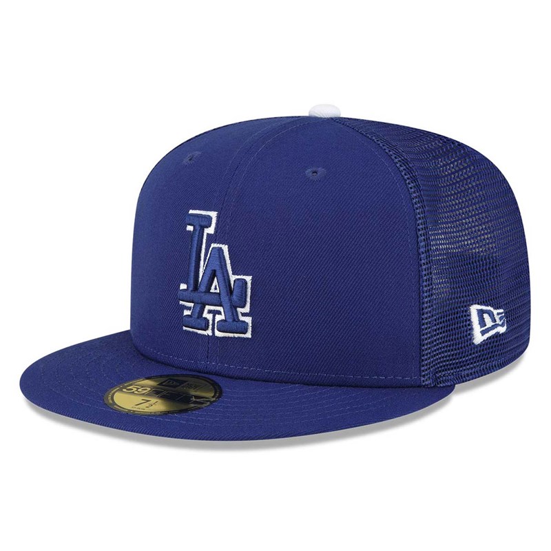 Blue New Era La Dodgers MLB Spring Training Fitted Cap 59fifty | BCFX37951