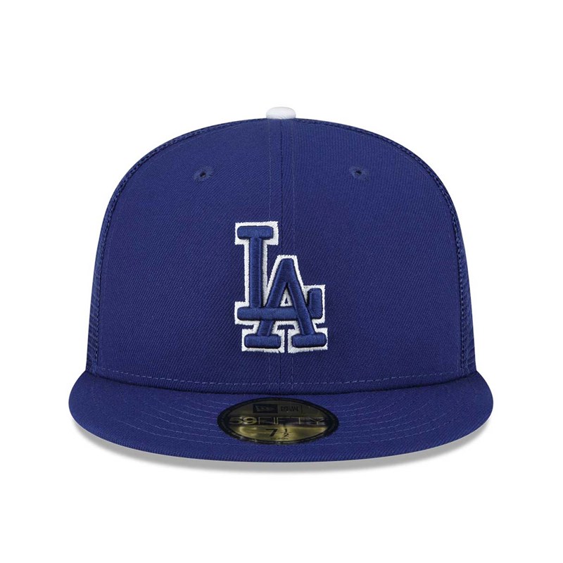 Blue New Era La Dodgers MLB Spring Training Fitted Cap 59fifty | BCFX37951