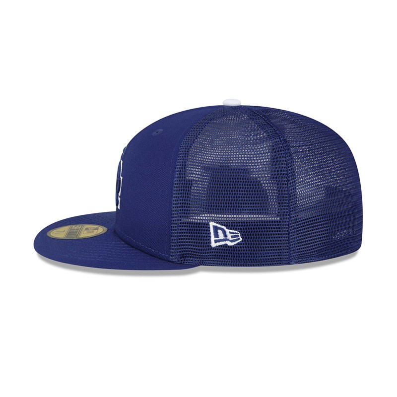 Blue New Era La Dodgers MLB Spring Training Fitted Cap 59fifty | BCFX37951