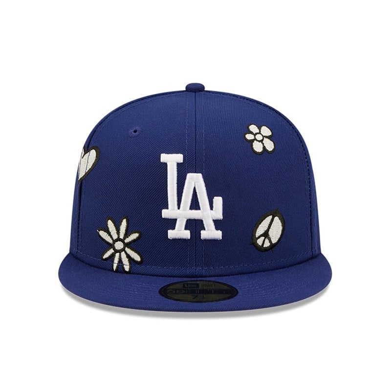 Blue New Era La Dodgers MLB Sunlight Pop Cap 59fifty | UIWC95163