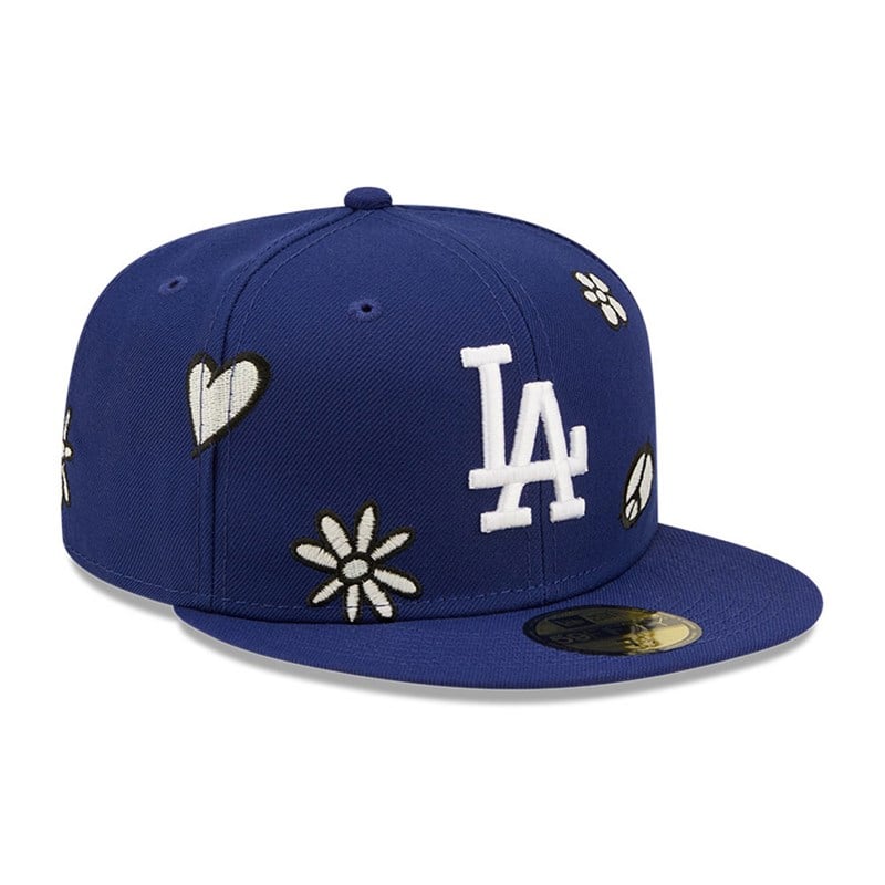 Blue New Era La Dodgers MLB Sunlight Pop Cap 59fifty | UIWC95163