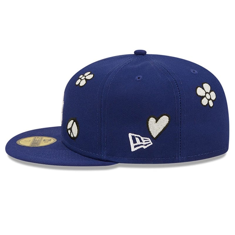 Blue New Era La Dodgers MLB Sunlight Pop Cap 59fifty | UIWC95163