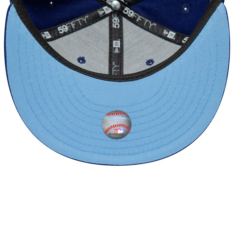 Blue New Era La Dodgers National League Stadium Fitted Cap 59fifty | PEAN93701