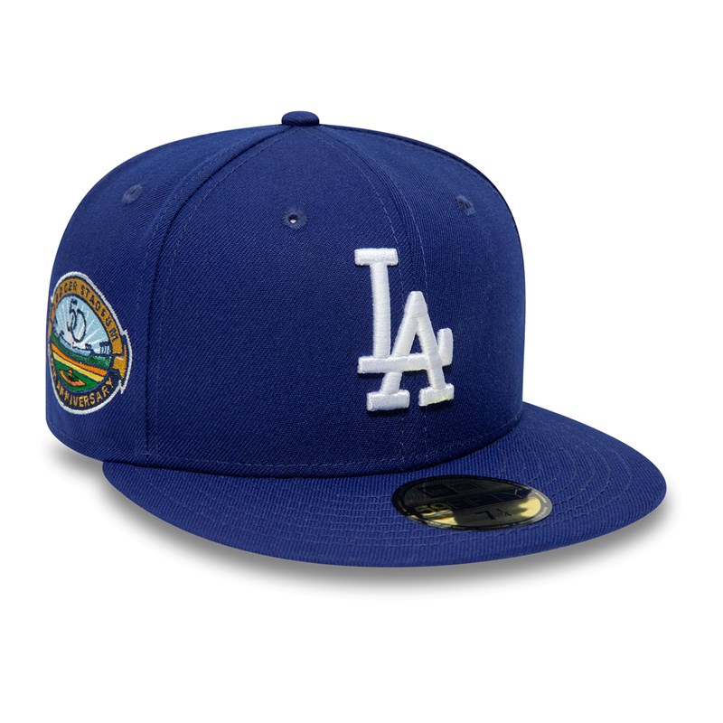 Blue New Era La Dodgers National League Stadium Fitted Cap 59fifty | PEAN93701