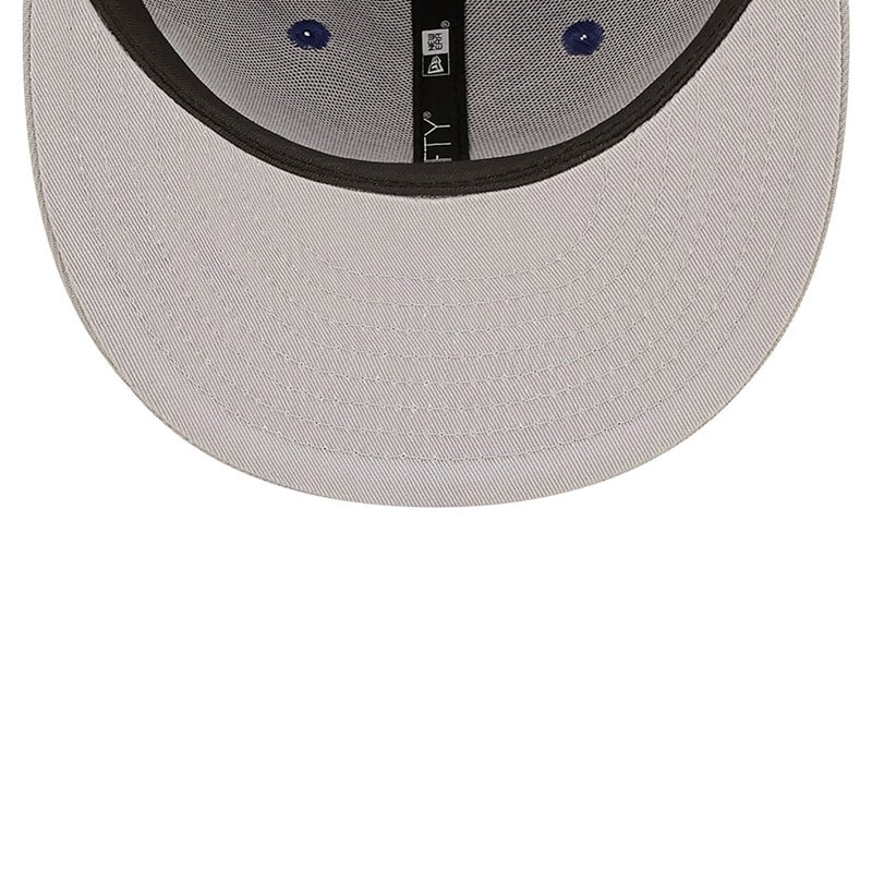 Blue New Era La Dodgers Ne Letterman Fitted Cap 59fifty | IXUH76934