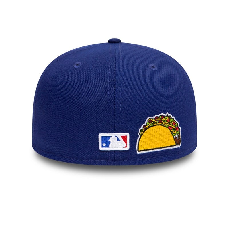 Blue New Era La Dodgers Palm Taco Fitted Cap 59fifty | KDJG23895