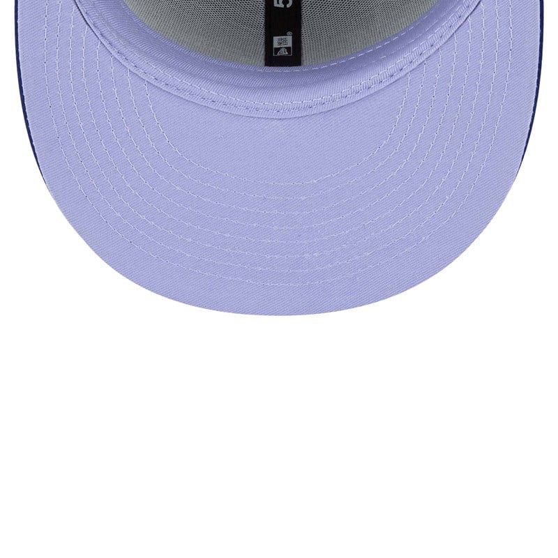 Blue New Era La Dodgers Polarlights Fitted Cap 59fifty | YAOF17832