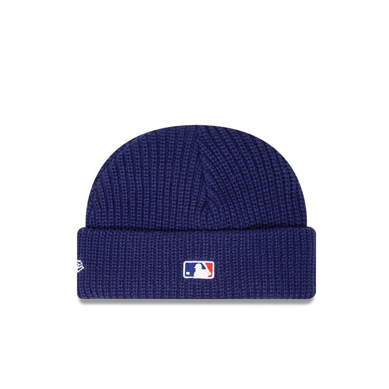 Blue New Era La Dodgers Skully Team Knit | JROZ98406