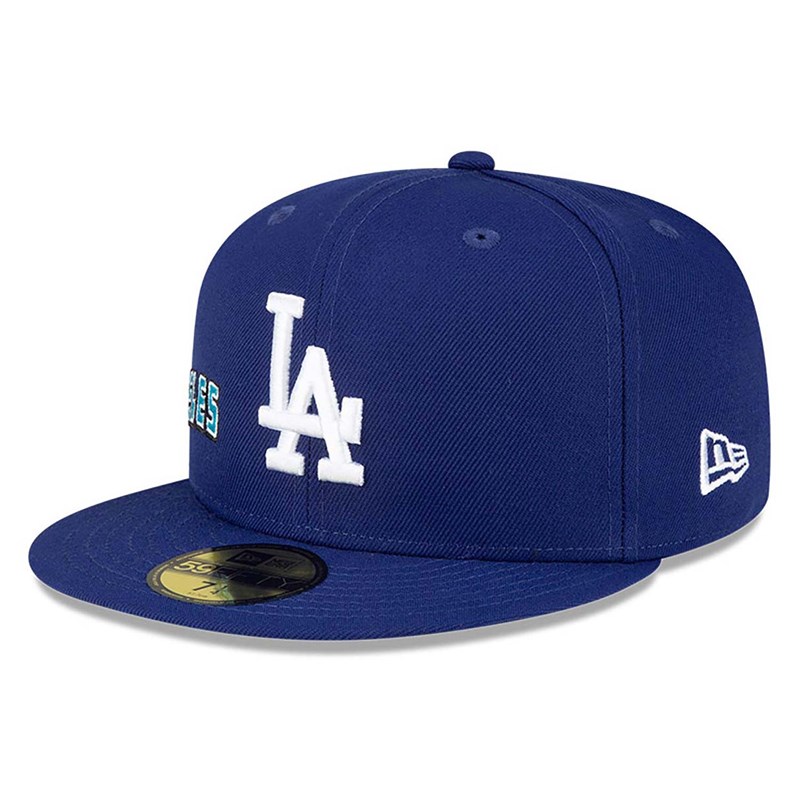 Blue New Era La Dodgers Stateview Fitted Cap 59fifty | ORIZ14680