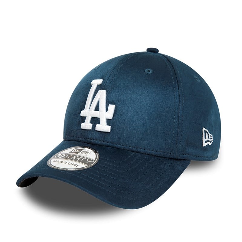 Blue New Era La Dodgers Suede Cap 39thirty | XBSF61359