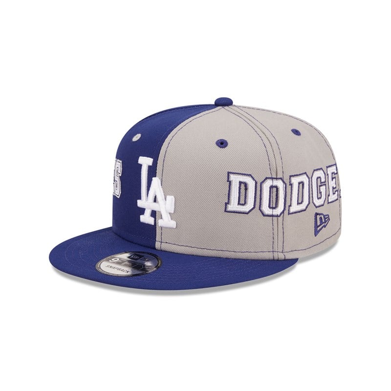 Blue New Era La Dodgers Teamsplit Cap 9fifty | HBCU14057