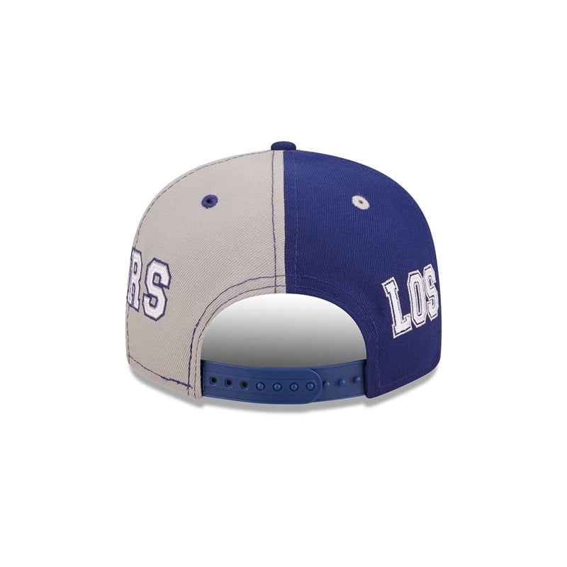 Blue New Era La Dodgers Teamsplit Cap 9fifty | HBCU14057