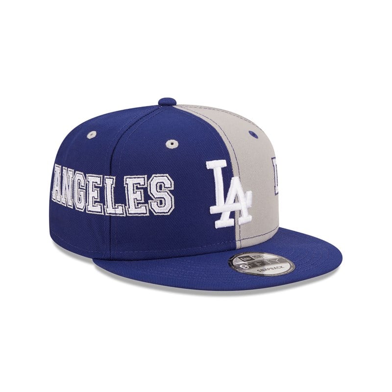 Blue New Era La Dodgers Teamsplit Cap 9fifty | HBCU14057