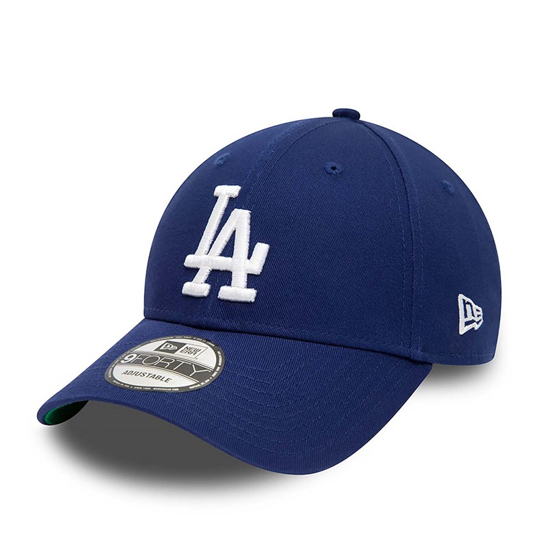 Blue New Era La Dodgers Womens Wave Logo Adjustable Cap 9forty | AHGY54082