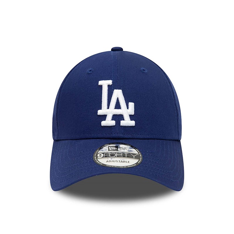 Blue New Era La Dodgers Womens Wave Logo Adjustable Cap 9forty | AHGY54082