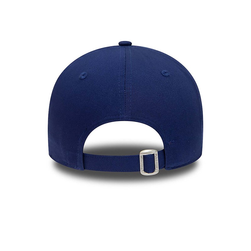 Blue New Era La Dodgers Womens Wave Logo Adjustable Cap 9forty | AHGY54082