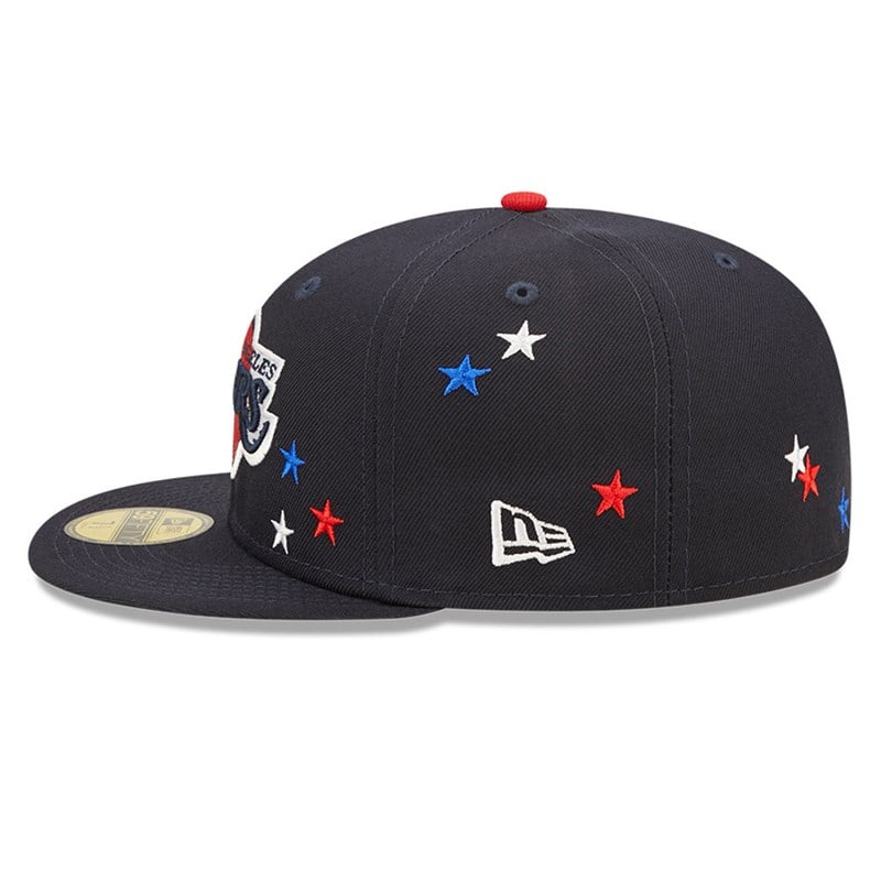 Blue New Era La Lakers NBA Americana Fitted Cap 59fifty | OVWG04351